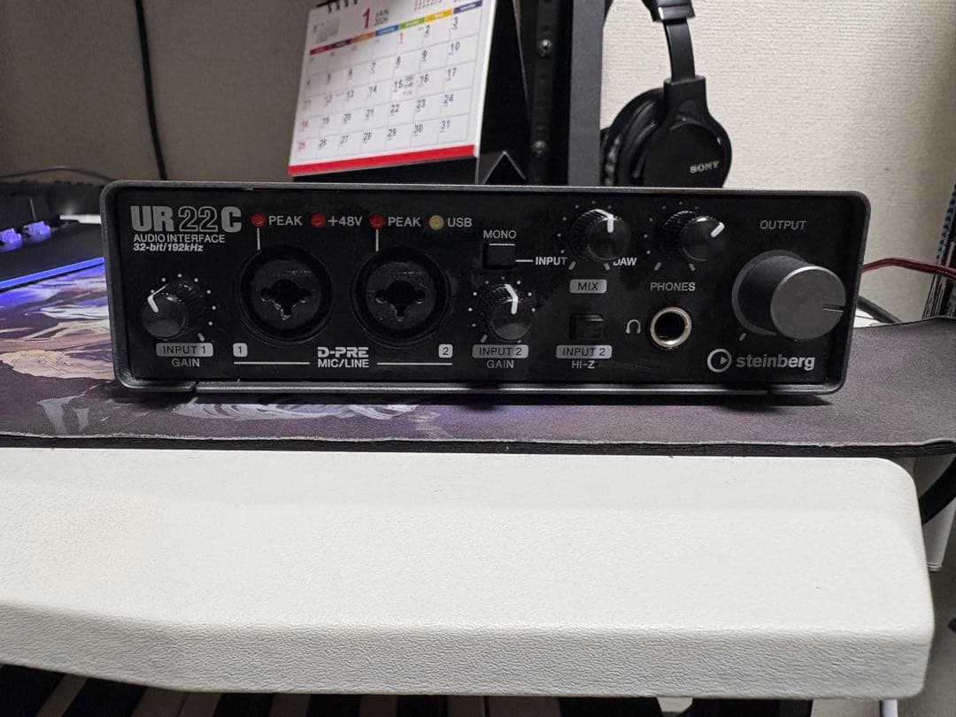 Steinberg UR 22 C USBオーディオインターフェイス