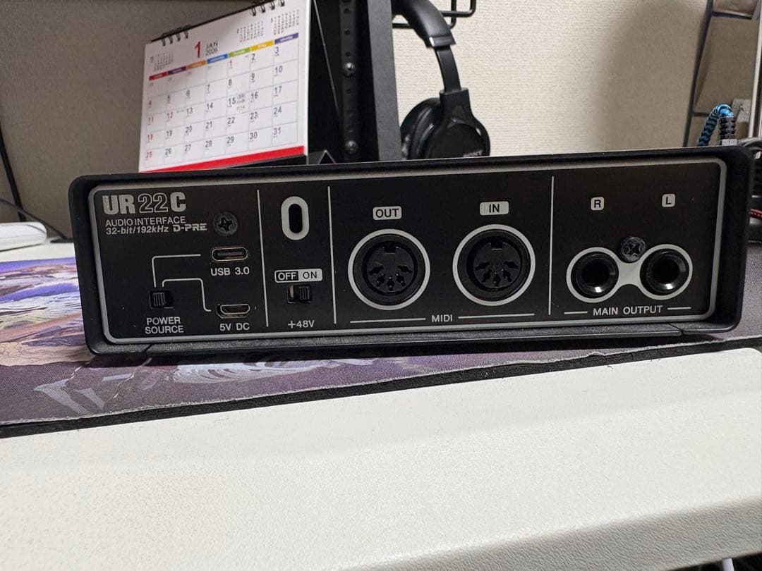 Steinberg UR 22 C USBオーディオインターフェイス