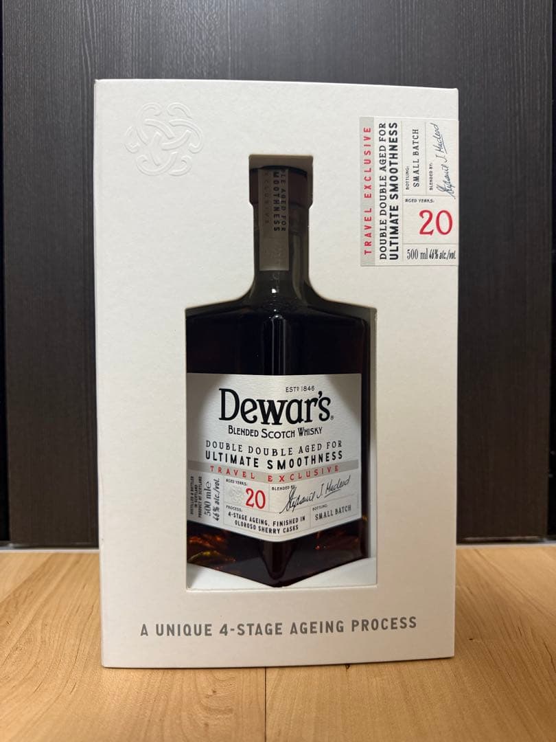 デュワーズ ダブルダブル 20年 500ml