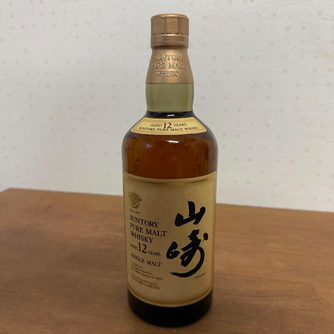 ● 新品未開封 山崎12年 サントリー 旧ラベル品 750ml