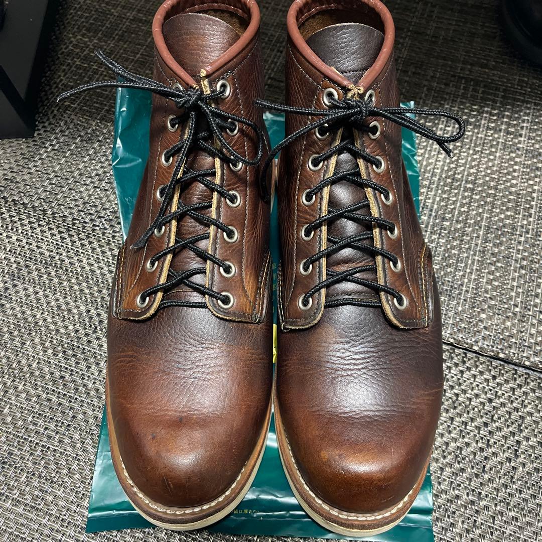 RED WING レッドウィング　8166　アイリッシュセッター　シボ革