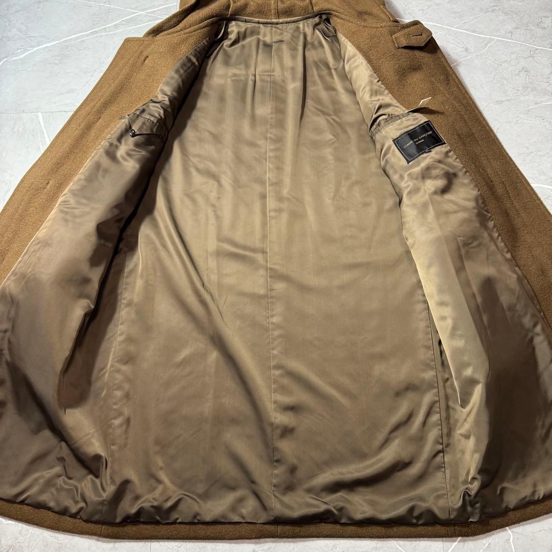 コムデギャルソンオム　田中オム　ダッフルコート　ロング丈　ブラウン　アーカイブ