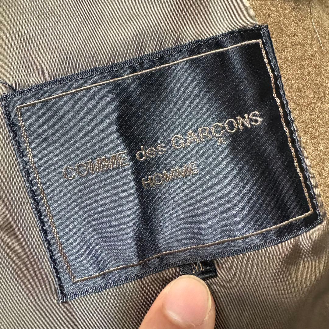 コムデギャルソンオム　田中オム　ダッフルコート　ロング丈　ブラウン　アーカイブ