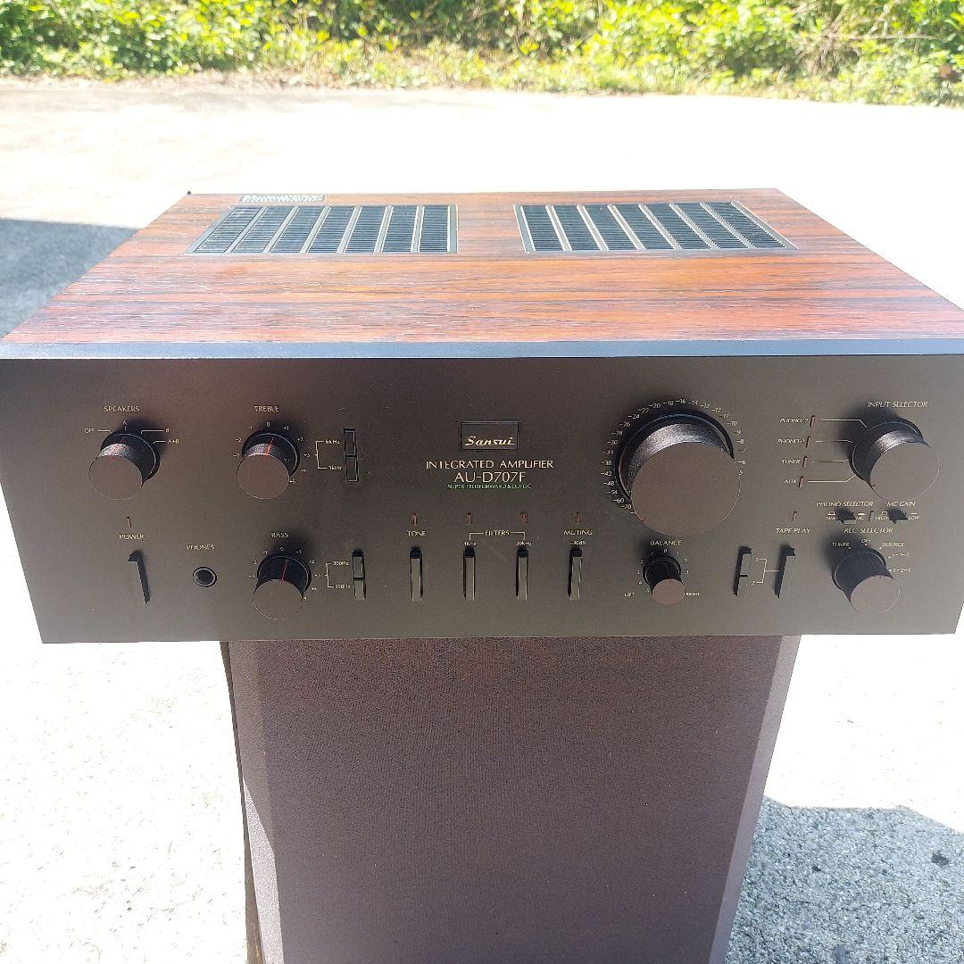 サンスイステレオアンプAU-D707F