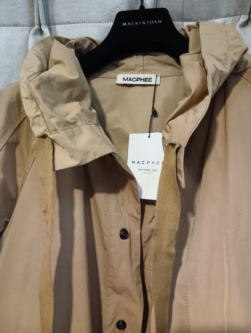 新品　MACPHEE ベージュ モッズコート