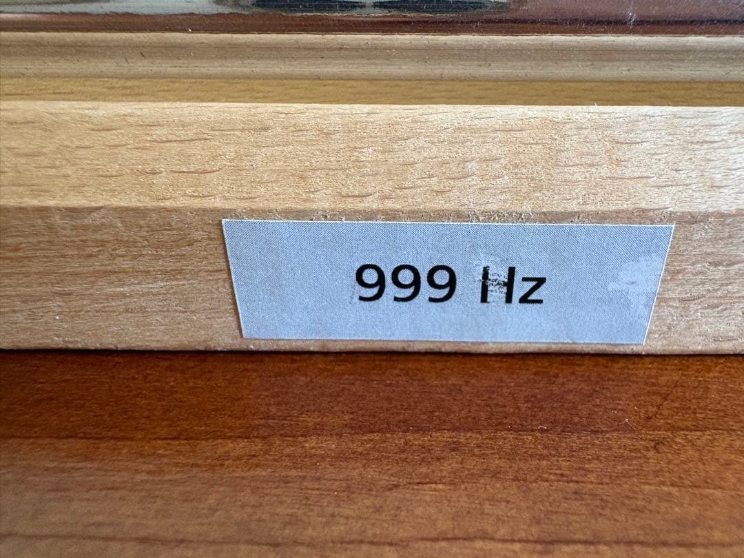 ９９９Hz　チャイムバータイプ