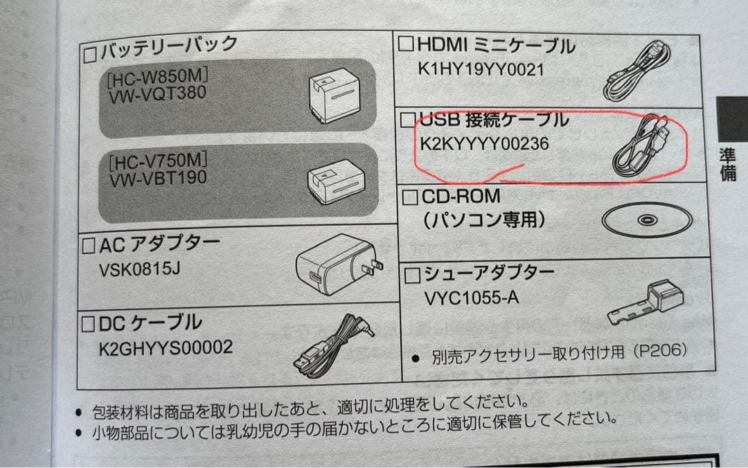 【美品】Panasonic HC-V750M-W ホワイト 32GB