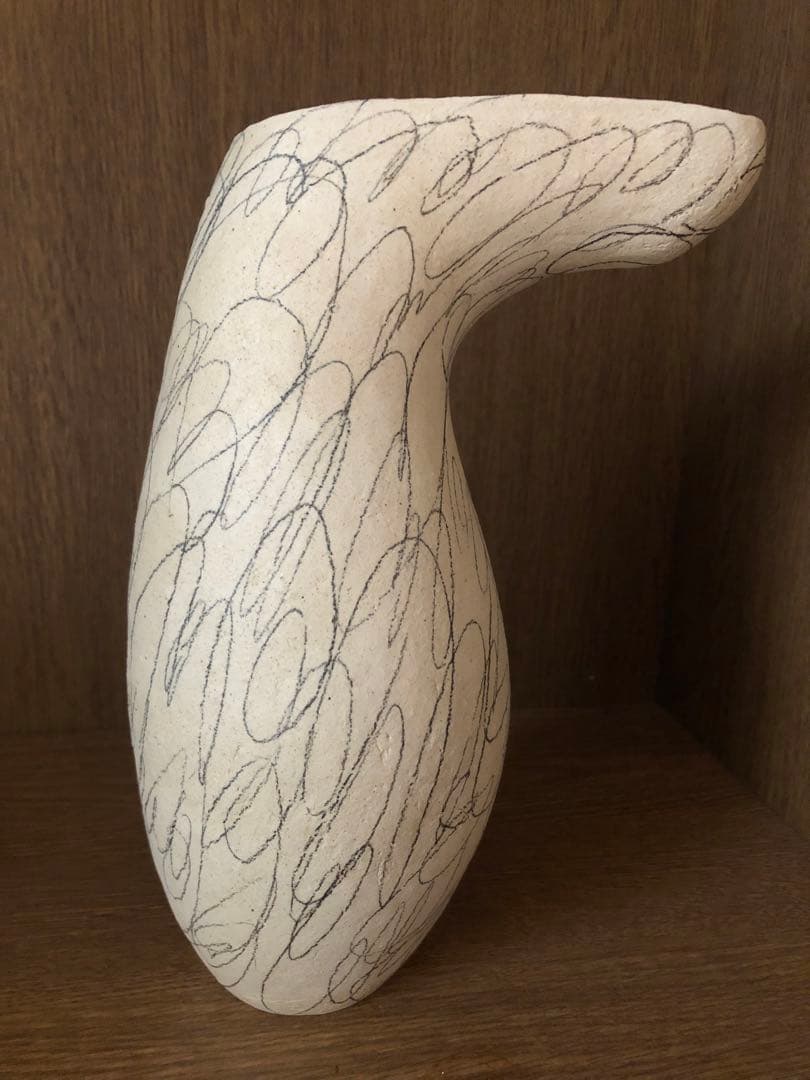 【ぐむお】小前洋子 陶器 花器