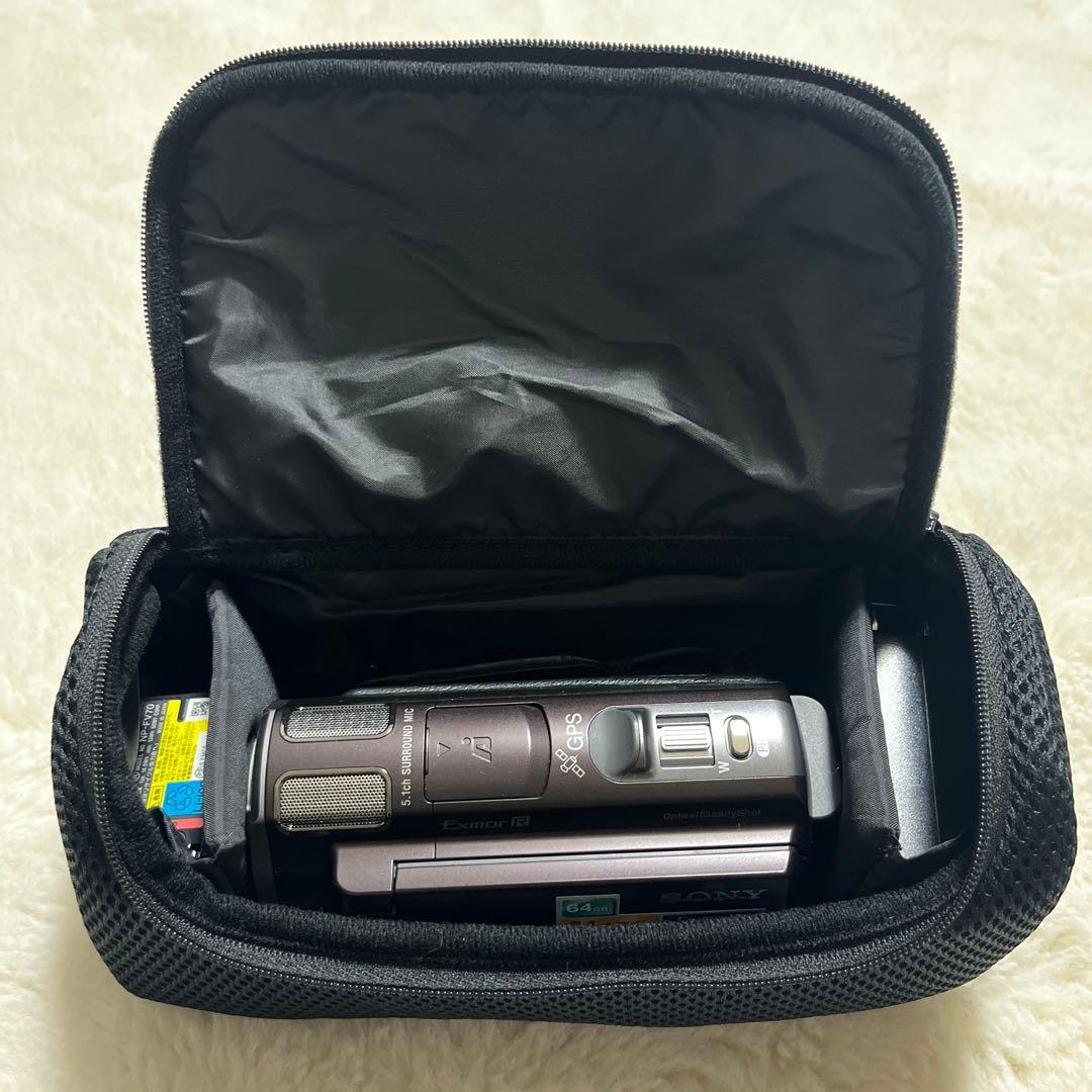 SONY HDR-CX560vビデオカメラ 本体　長時間バッテリー付き