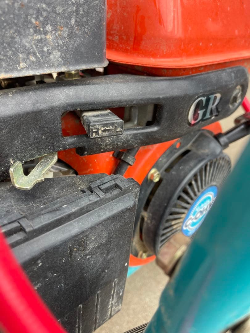 ＜中古未整備現状品＞　高圧洗浄機本体 ガソリンエンジン（クボタ）