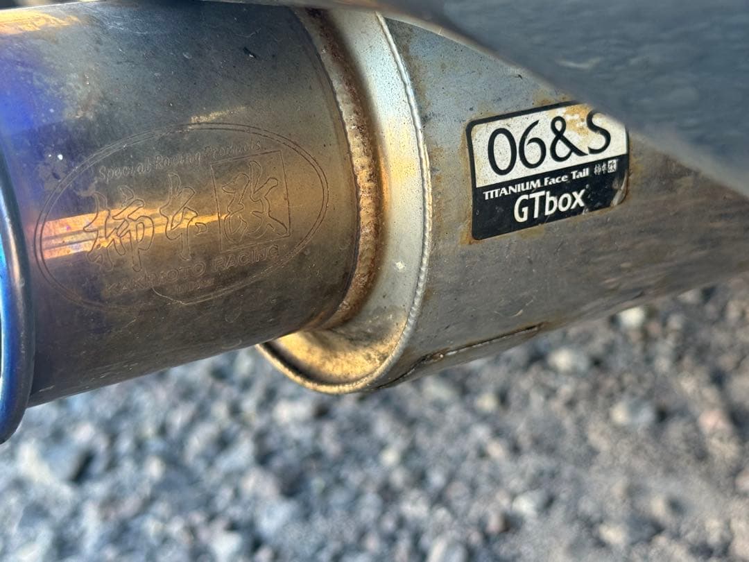 ダイハツ　ミラアブイー❗️柿本マフラー　社外ナビ　ワンセグTV