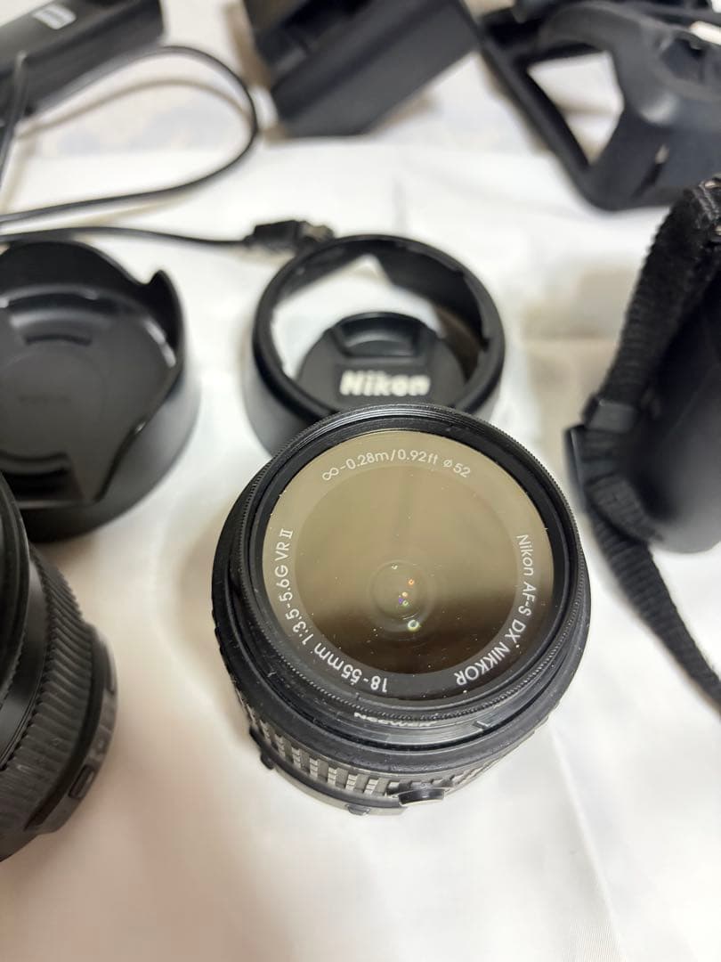 NikonD7200レンズ2本セットSIGMA17-70mm付属品完備おまけ付