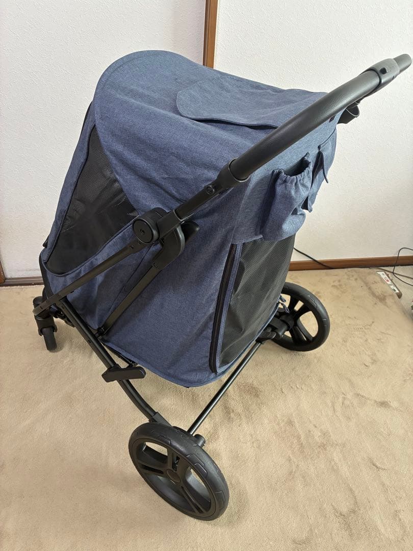 smooca 大型ペットカート キャリー 大型 デニム　保証書付き