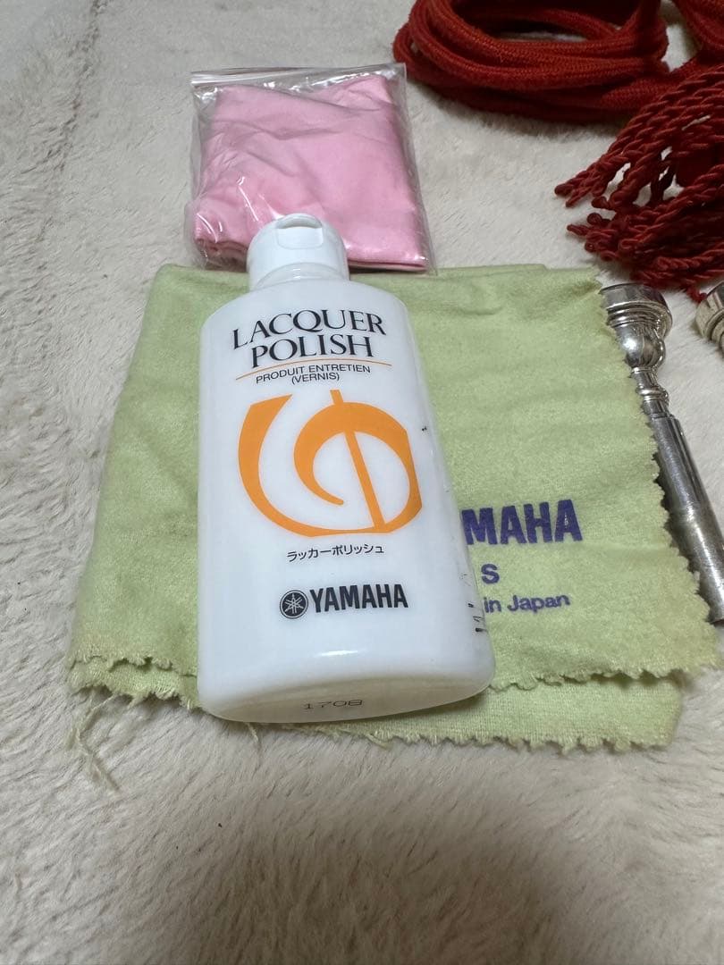 信号ラッパ　下倉楽器　ゴールド ケース付き