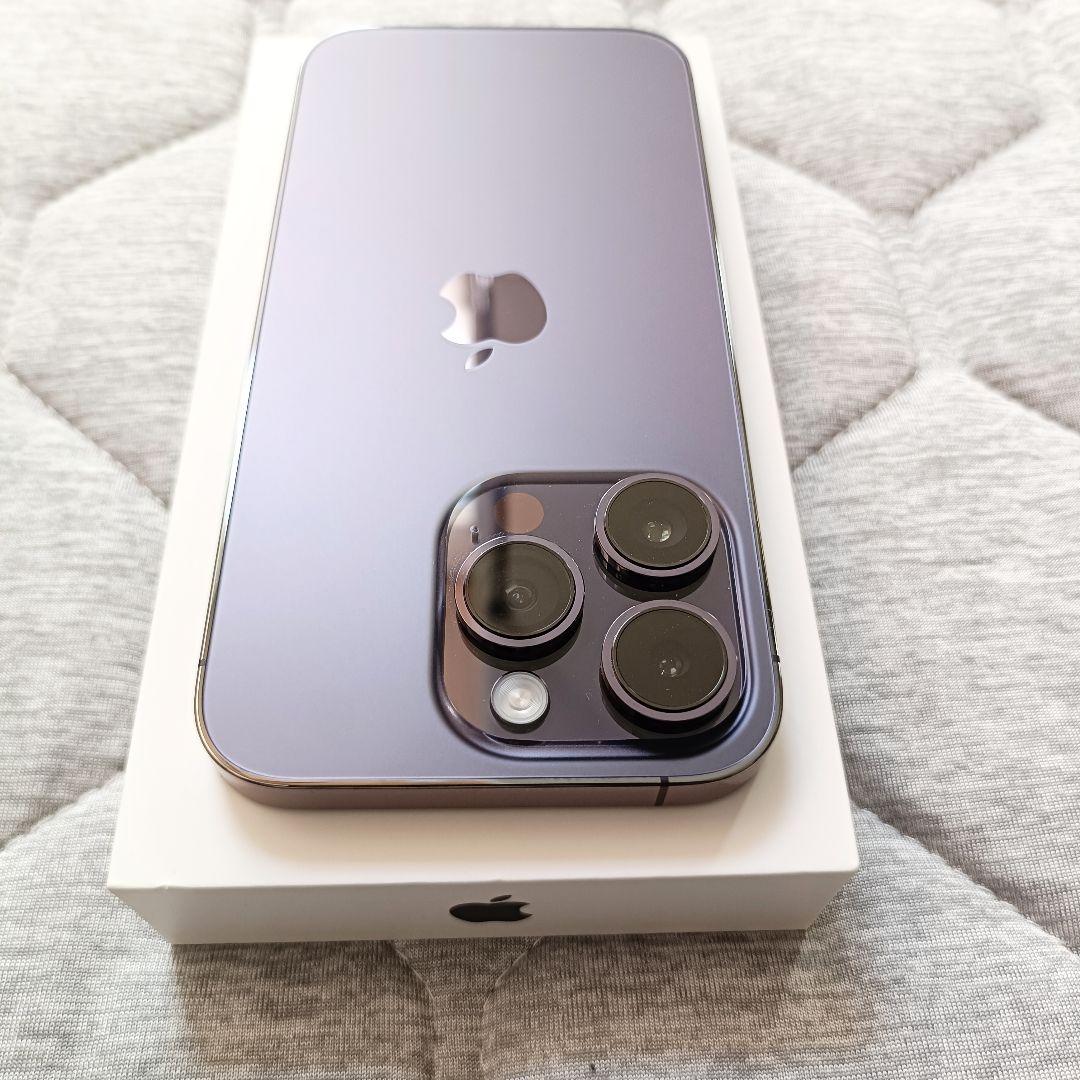 Apple iPhone14pro 256GB simフリー ディープパープル