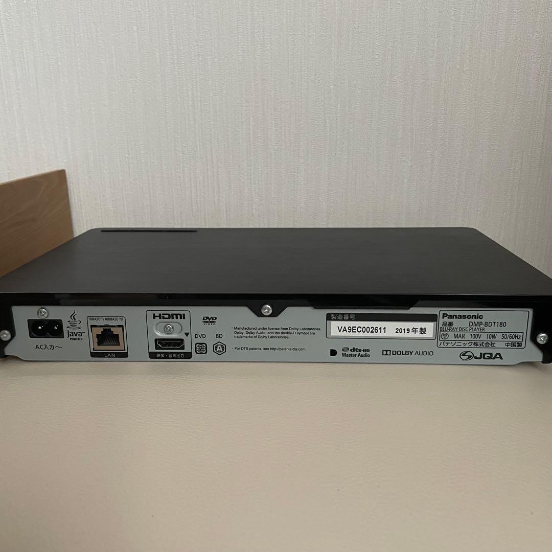 【専用】Panasonic DMP-BDT180 4K ブルーレイプレーヤー