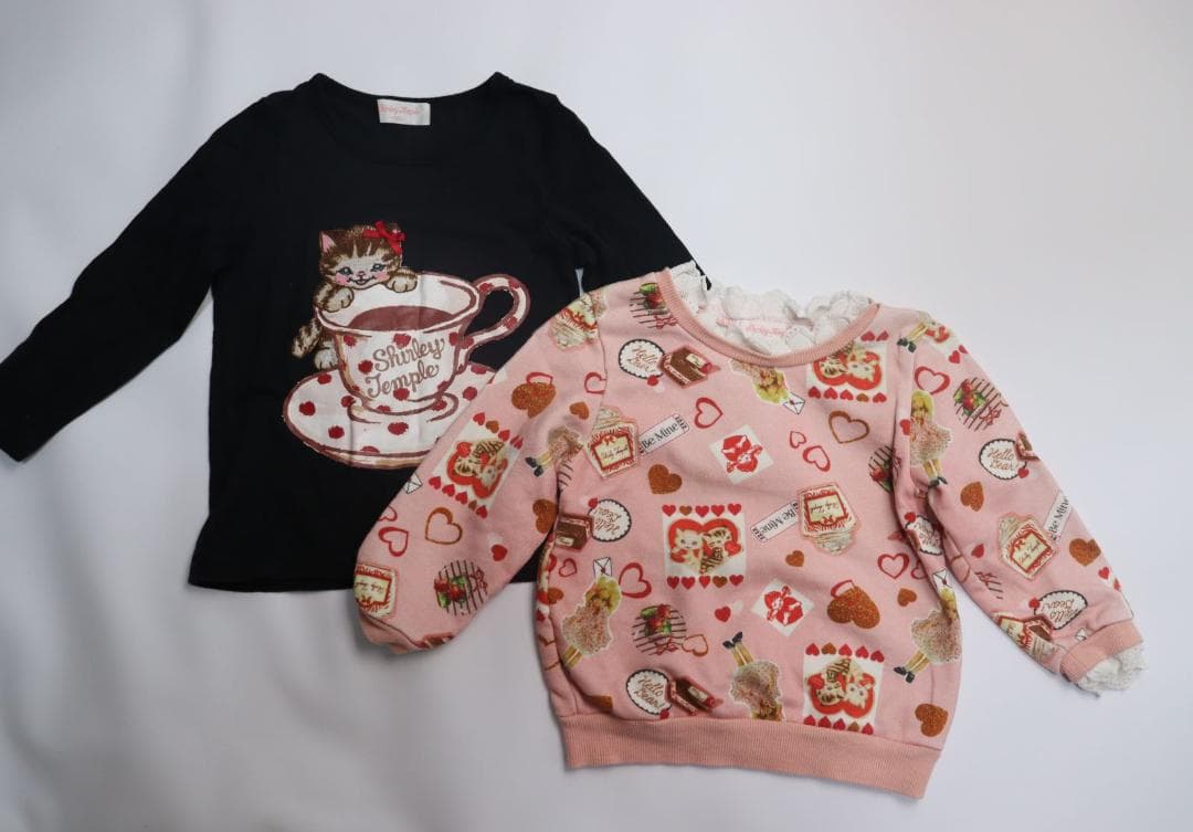 シャーリーテンプル 新品2点入 100 まとめ売り くま ねこ 8点おまとめ