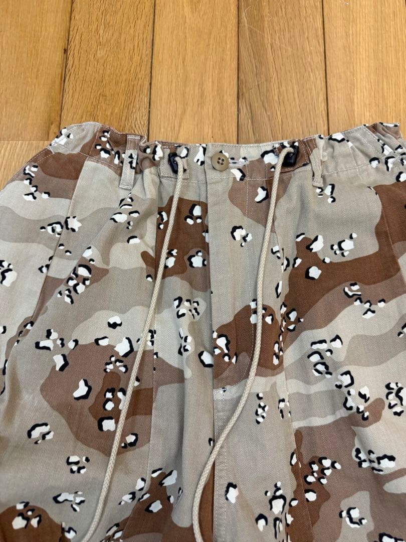 別注】Needles BEAMSBOY ヒザデルカーゴパンツ チョコチップカモ