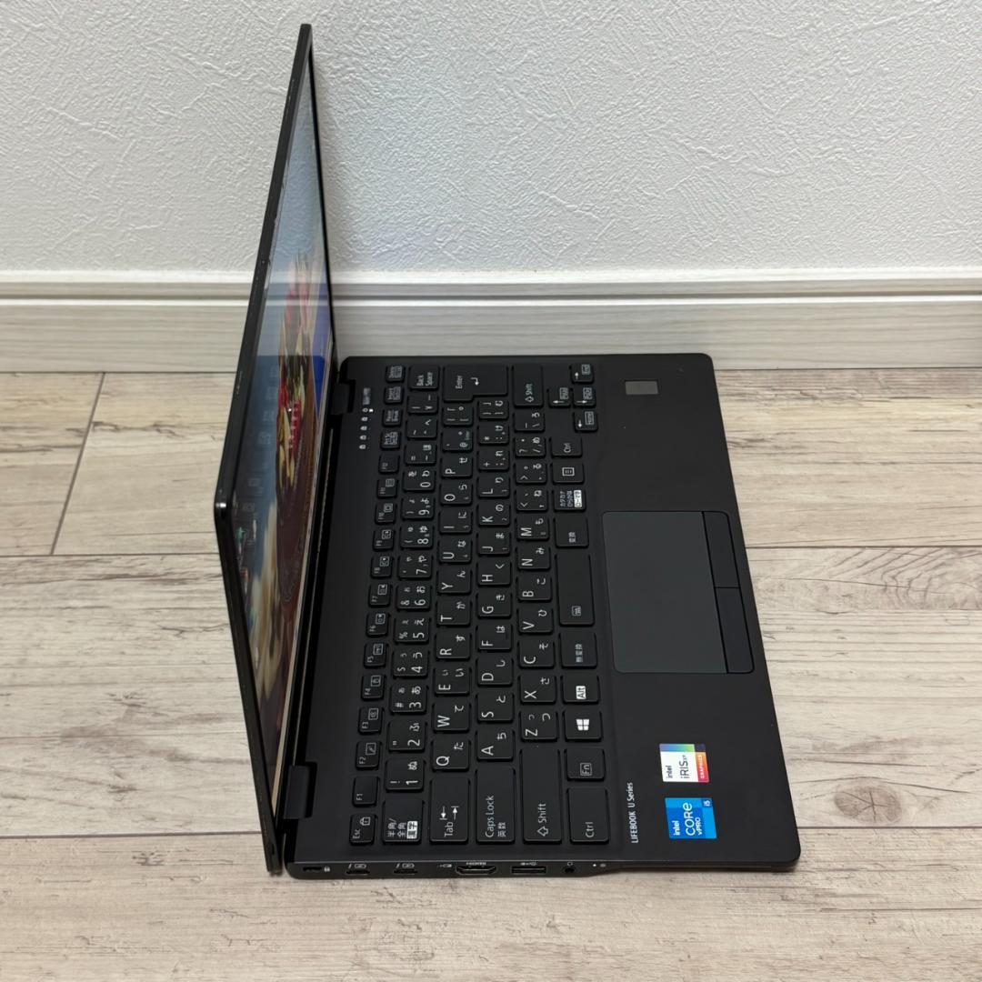 薄軽量 11世代 Core i5 国産 LIFEBOOK 8G 256G 顔認証