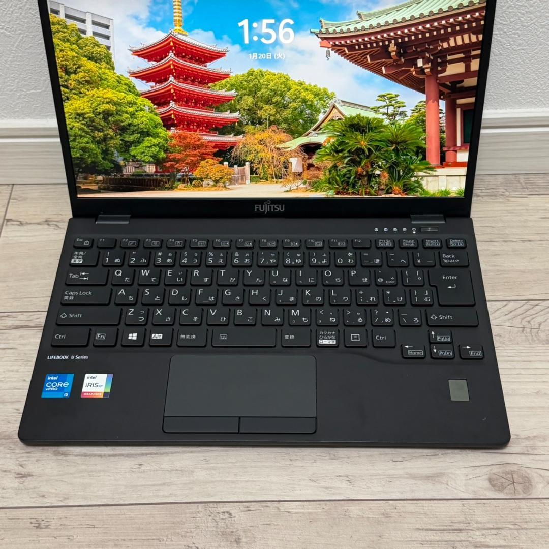 薄軽量 11世代 Core i5 国産 LIFEBOOK 8G 256G 顔認証