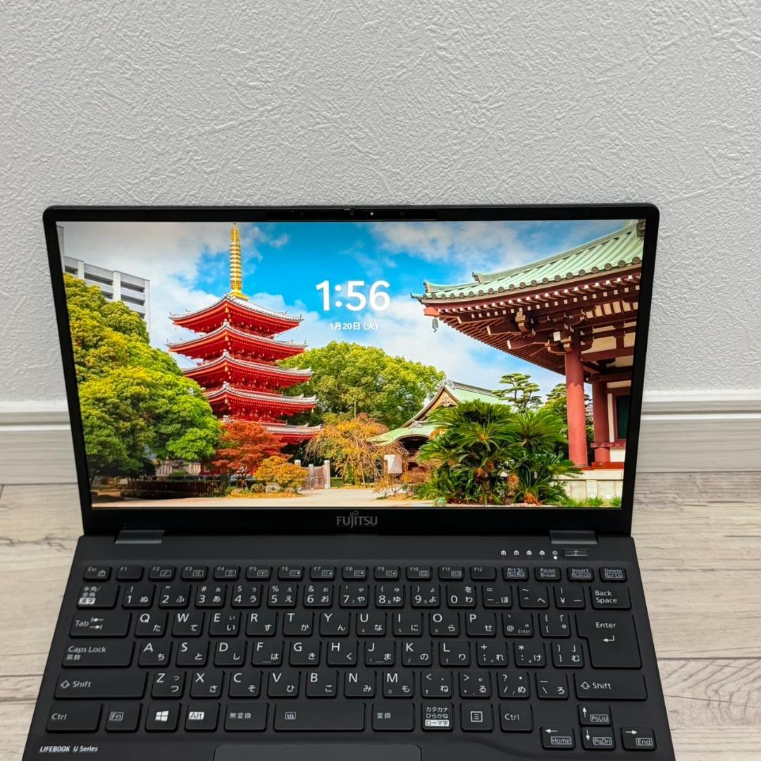 薄軽量 11世代 Core i5 国産 LIFEBOOK 8G 256G 顔認証