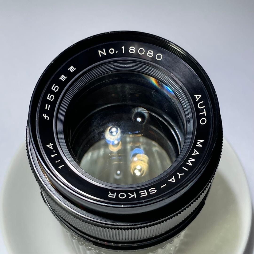 auto mamiya SEKOR 55mm f1.4 m42マウント