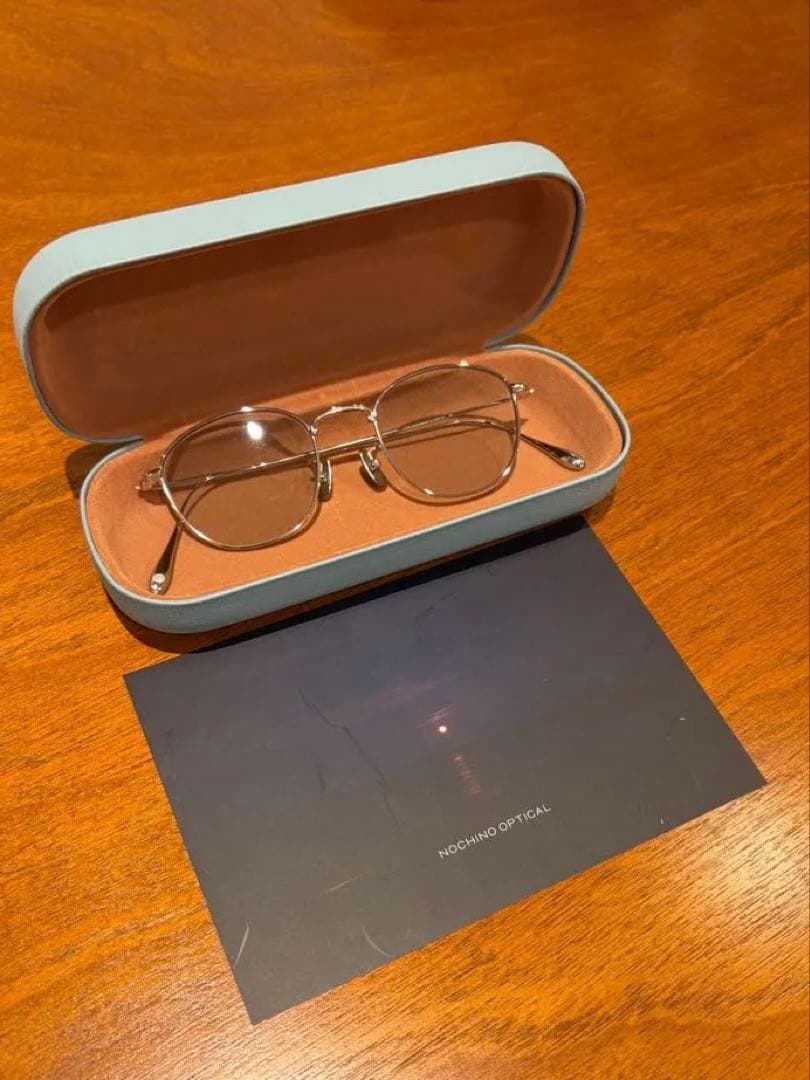 ノチノオプティカル　KOUGETSU #2 OVY KAJA シルバーフレーム