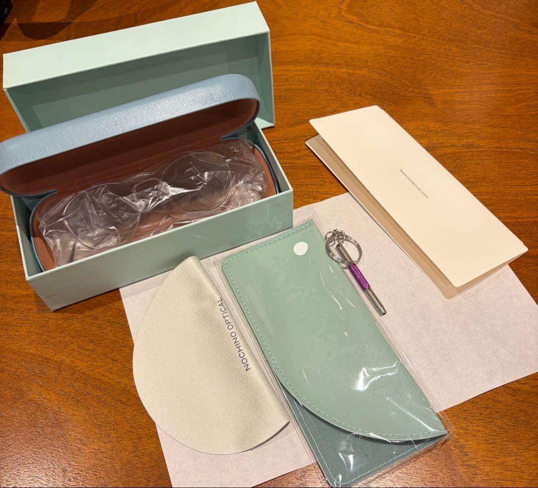 ノチノオプティカル　KOUGETSU #2 OVY KAJA シルバーフレーム