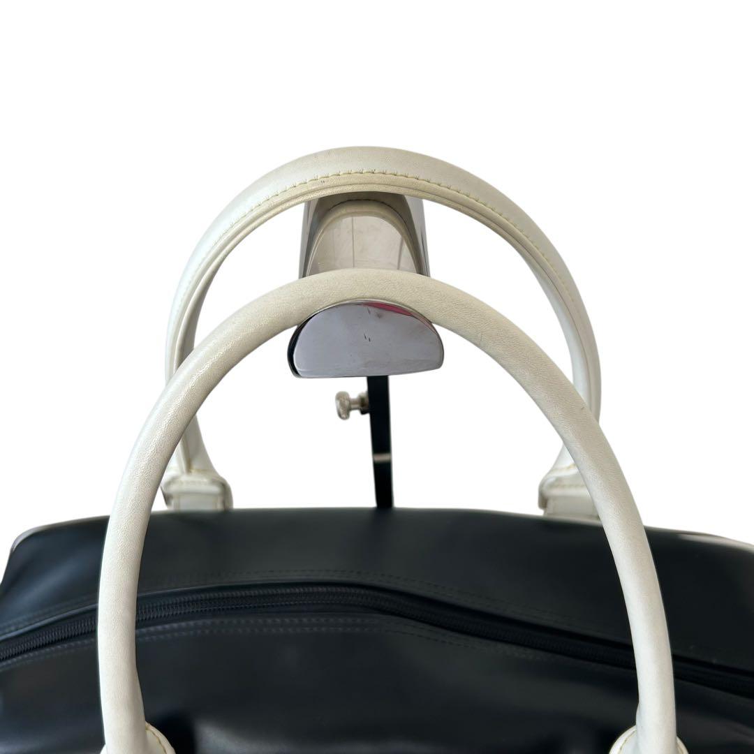 ✨希少✨ Burberry Black Label デカロゴ ボストンバッグ