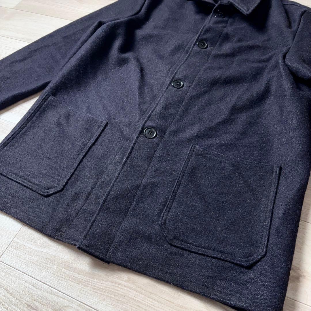 70s UK製 Melton Wool Work Jacket