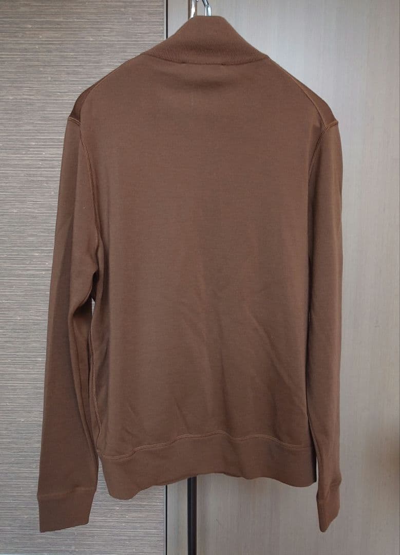 ニットジッププルオーバー