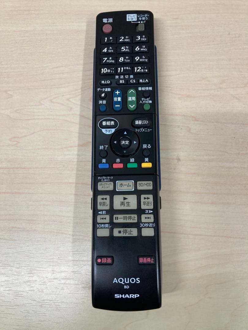 かなり綺麗　1TB シャープ　AQUOS ブルーレイ　BD-W 1800