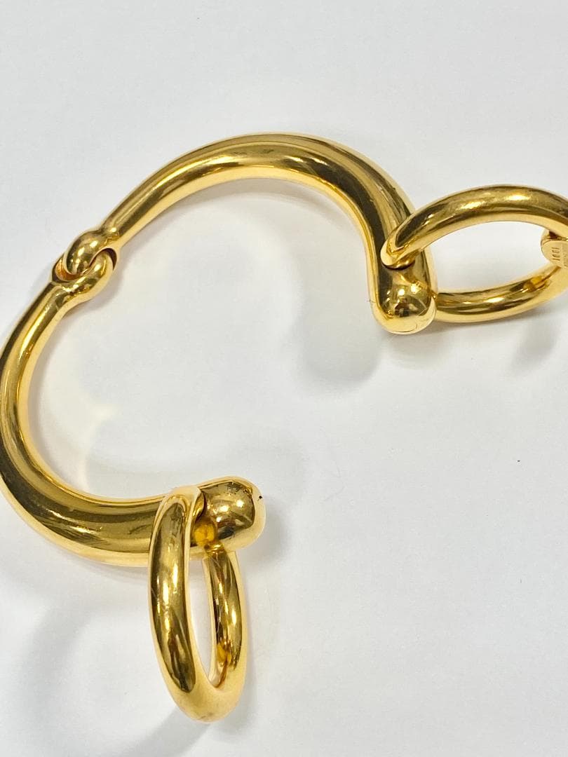 ◆GUCCI◆ホースビット◆バングル◆ブレスレット◆美品◆レア◆ゴールド◆GP