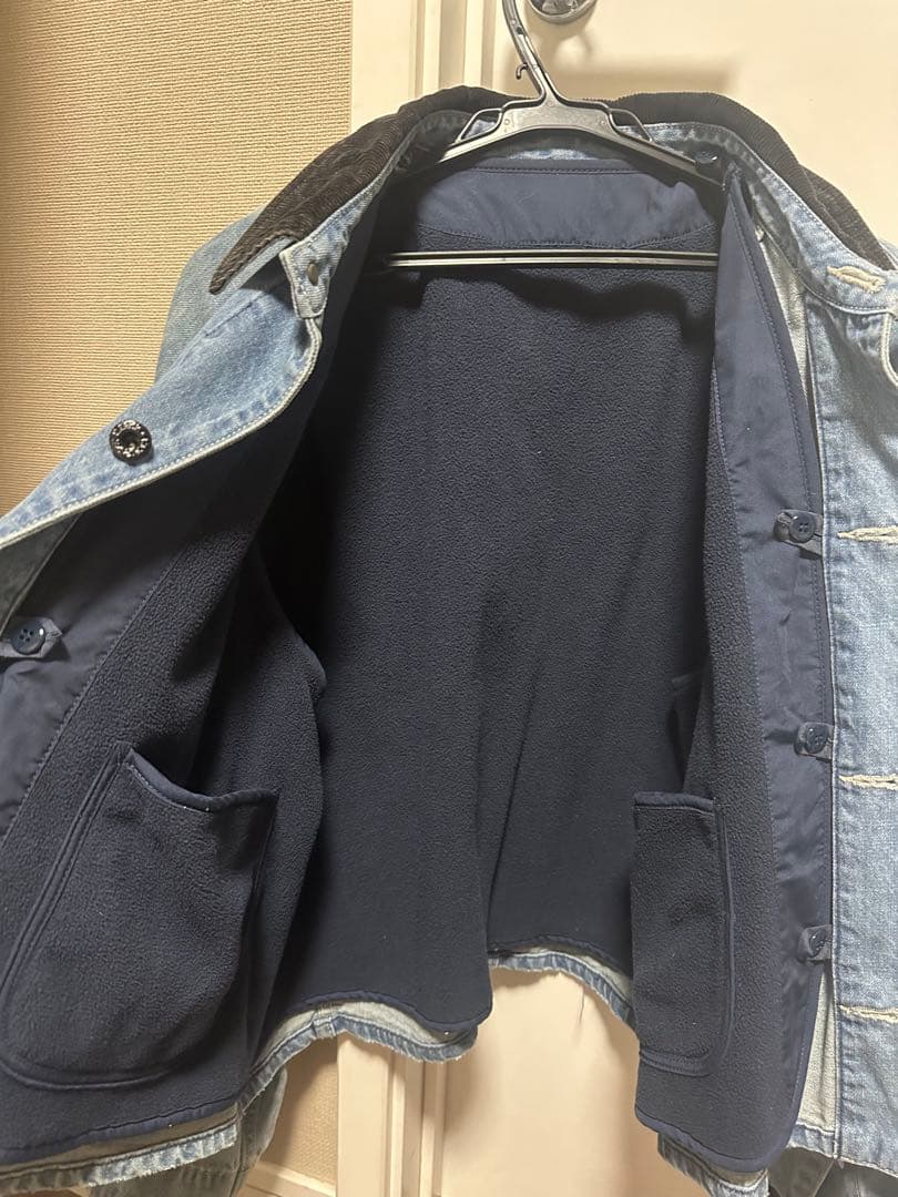 ジャケット・アウター PAYDAY6(ROKU)SHORT COVERALLS DENIM