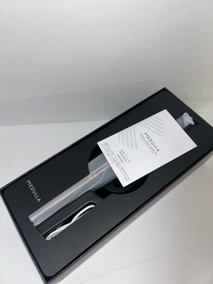 MEDULLA メデュラ ソニックシャインプロ ブラック 超音波トリートメント