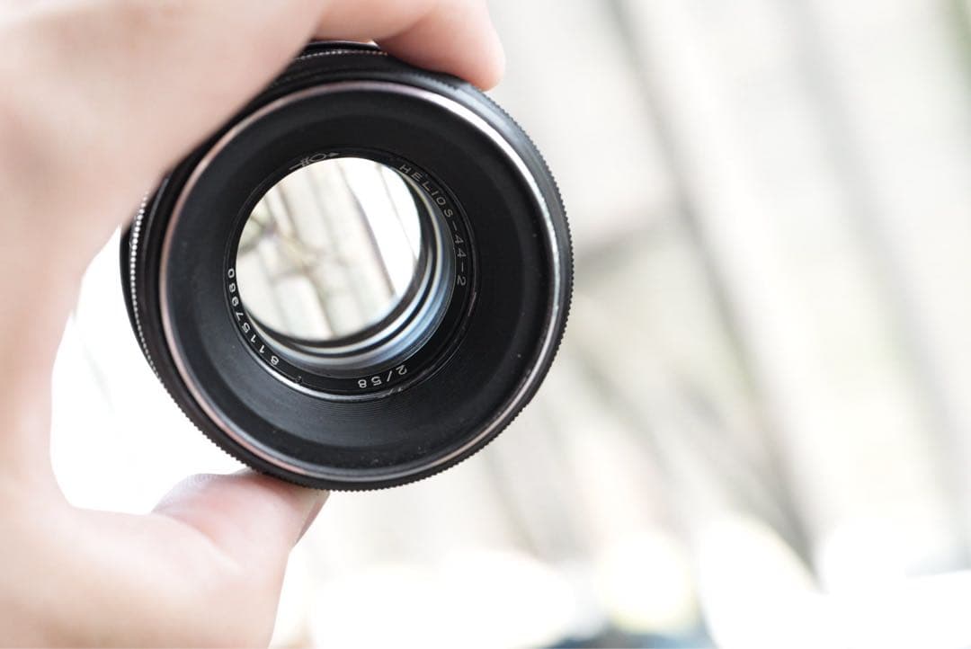 分解清掃済 Helios-44-2 58mm f2 ぐるぐるボケ 20