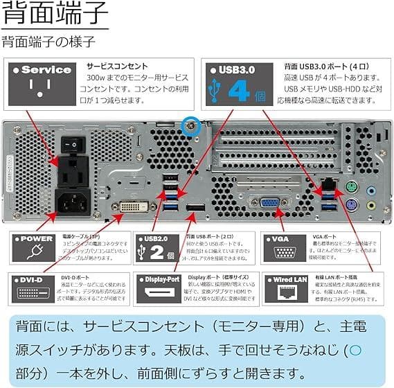 FUJITSU D586/PXCore i3 7100　SSD1TB