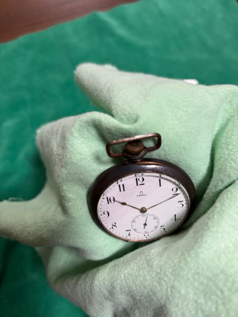 オメガ 懐中時計 アンティーク　ジャンク