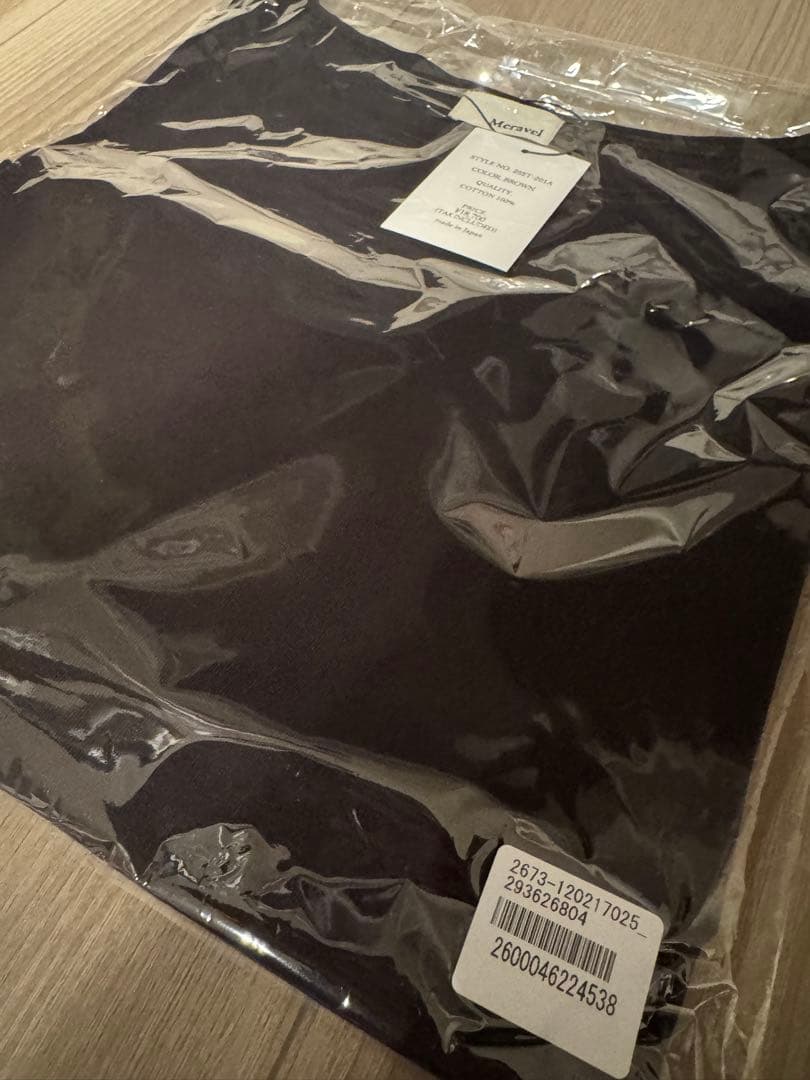 新品未開封　ミラーベル　Meravel 高橋志津奈　ロングTシャツ　ブラウン
