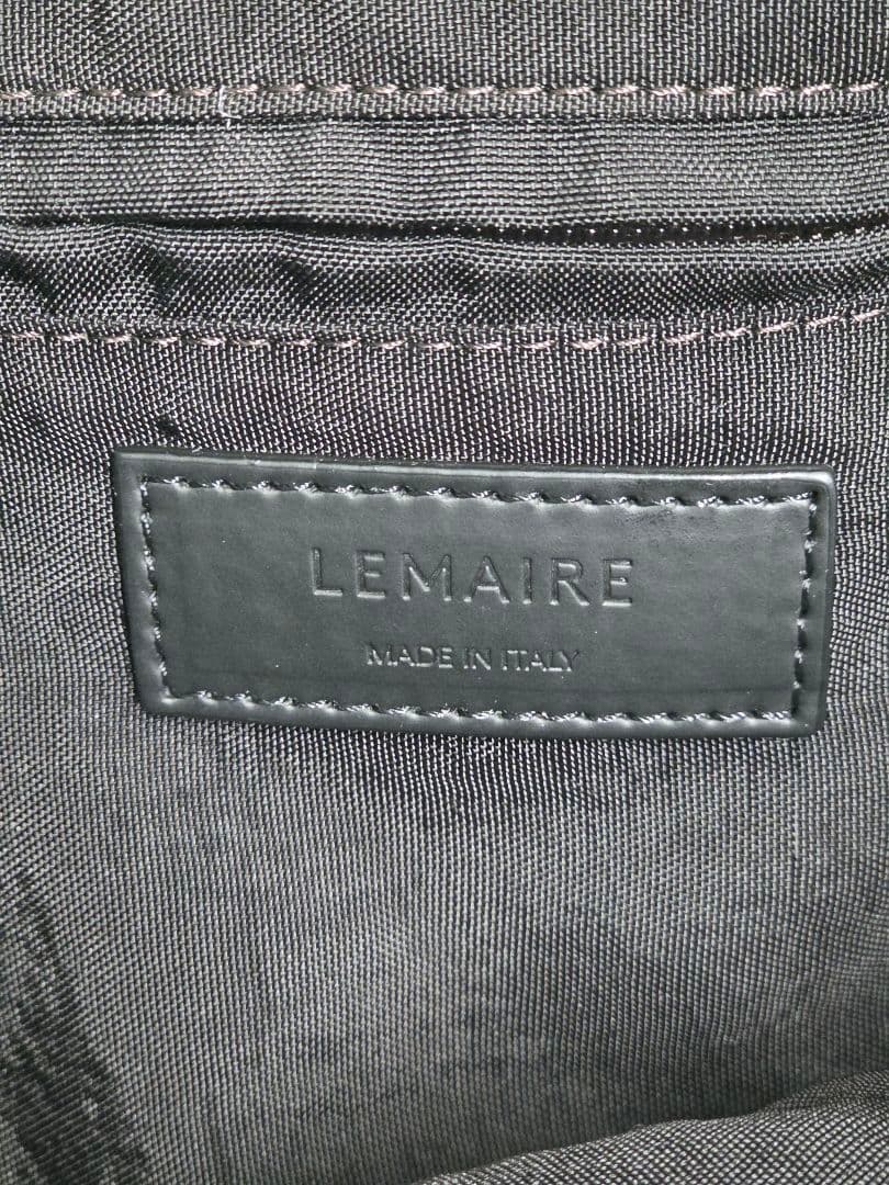 【極美品】LEMAIRE ソフトゲームバッグ
