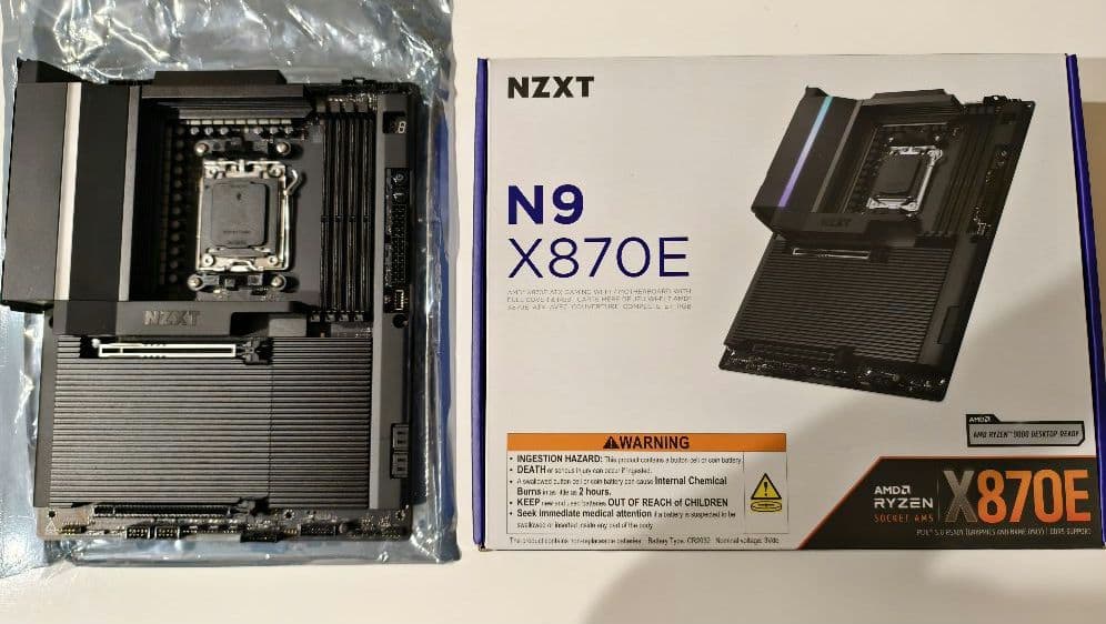 NZXT N9 X870E AM5マザーボード