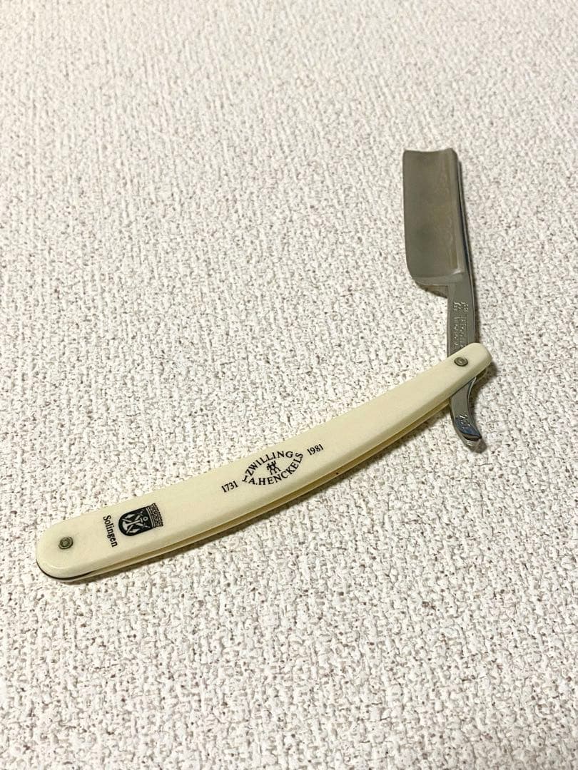 Zwilling J.A. Henckels 剃刀 ストレートレザー ドイツ製