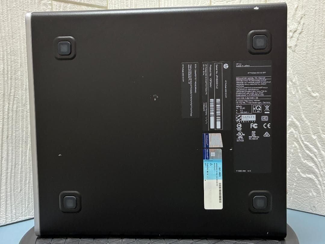 ジ*ス様 HP ProDesk 600 G3 SFF Core i5 6500