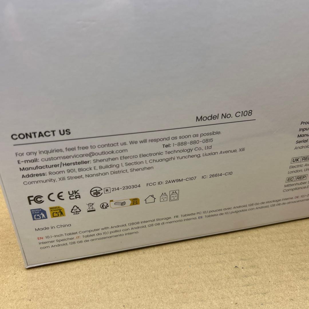 タブレット 10インチ wi-fiモデル　AUMI AI OS 128GB