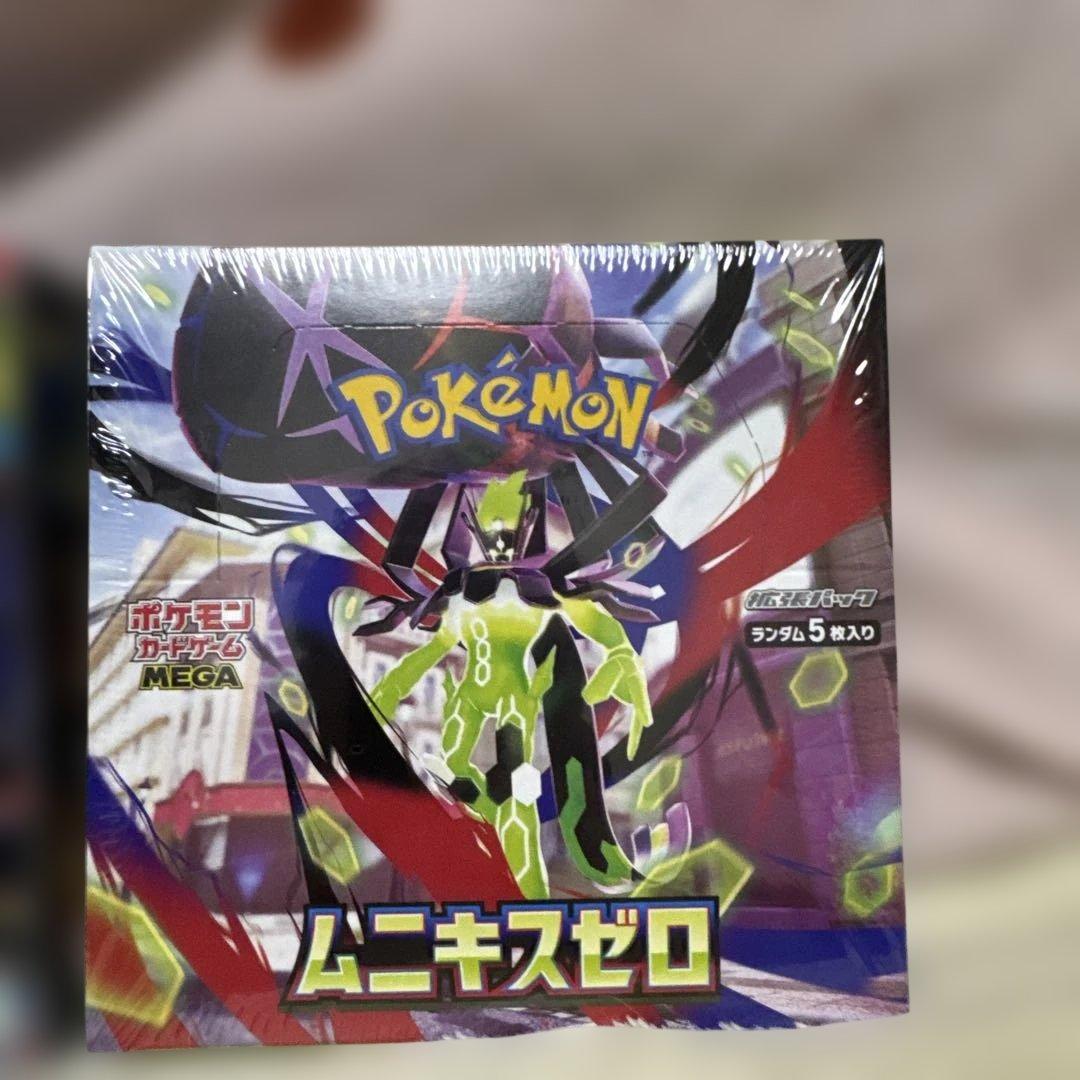 f*a様 ポケモンカードBOX最新モデルのムニキスゼロ2BOX メガブレイブ1B
