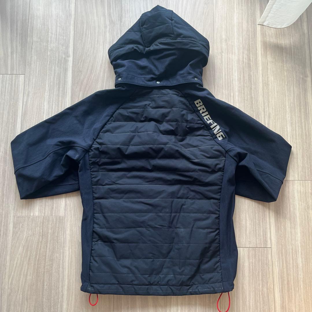 BRIEFING ブリーフィングゴルフ　ネイビー フード付きジャケット ダウン
