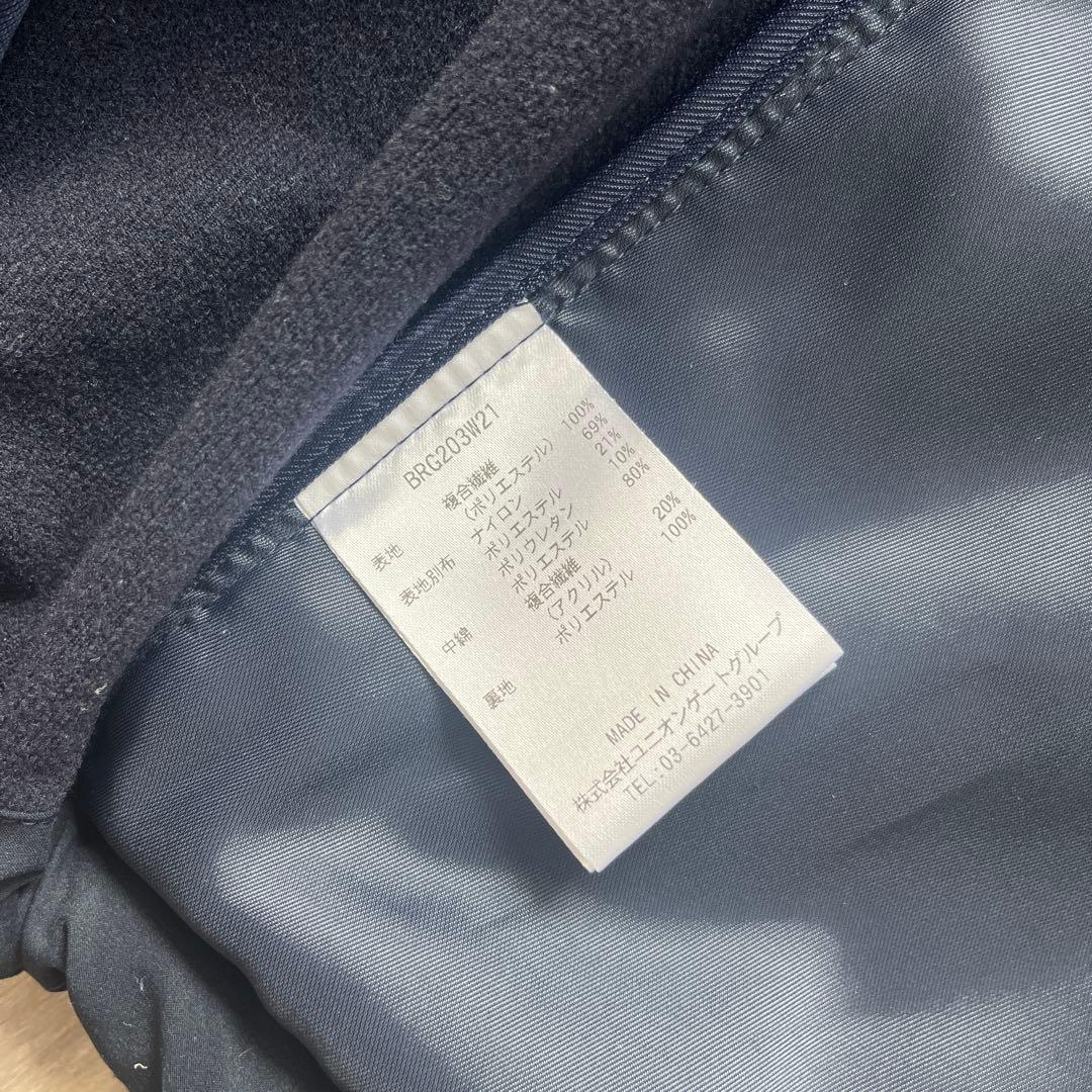 BRIEFING ブリーフィングゴルフ　ネイビー フード付きジャケット ダウン