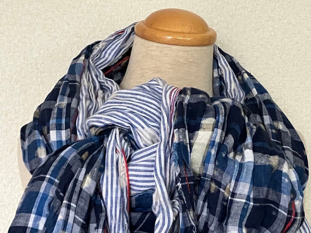 COMME des GARÇONS HOMME シワ加工大判ストール