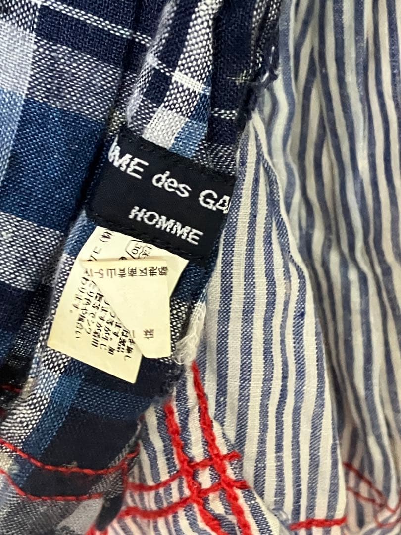 COMME des GARÇONS HOMME シワ加工大判ストール