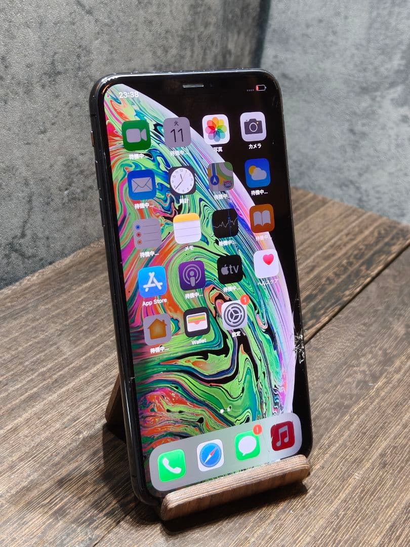 iphone XS MAX 256GB SIMロック解除済み スマホ